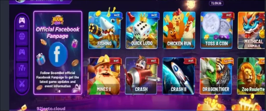 Boom Bet Game